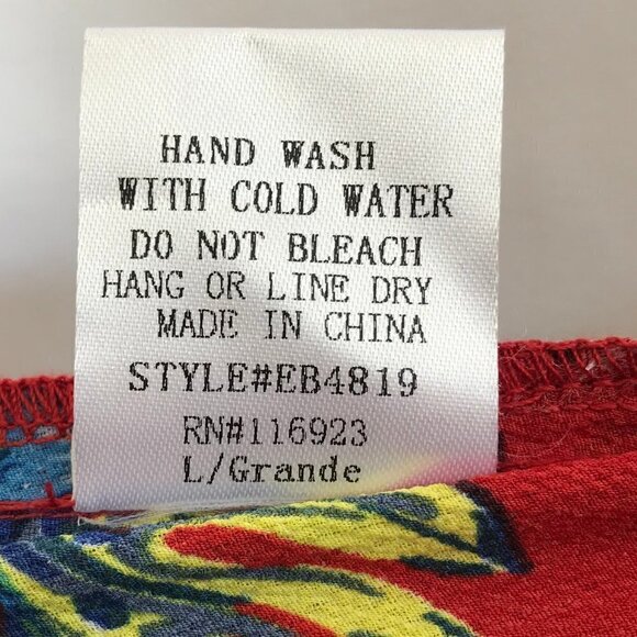 Easel Red Spring Floral Pants NWT - Picture 11 of 12